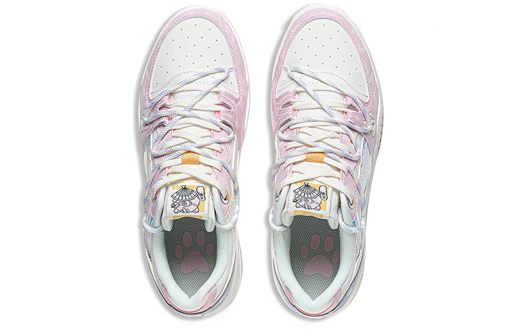 (WMNS) Li-Ning Moon White 'White Pink' AGCS252-11