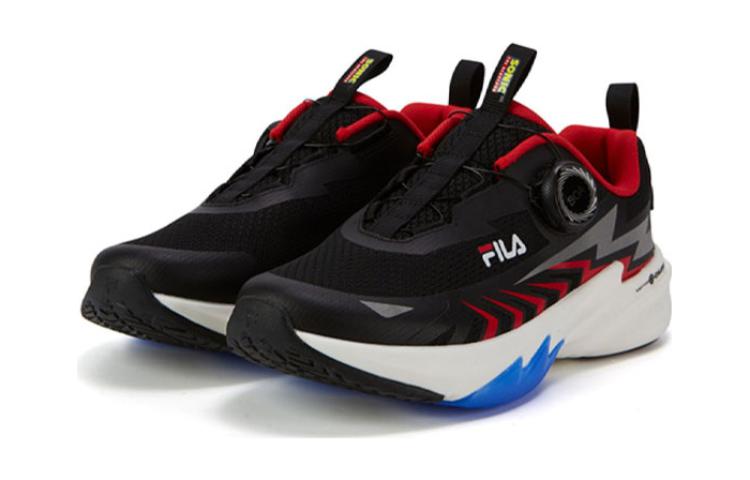 (GS) FILA Boa Athletic Shoes 'Black Grey Red' K15B312401FBF
