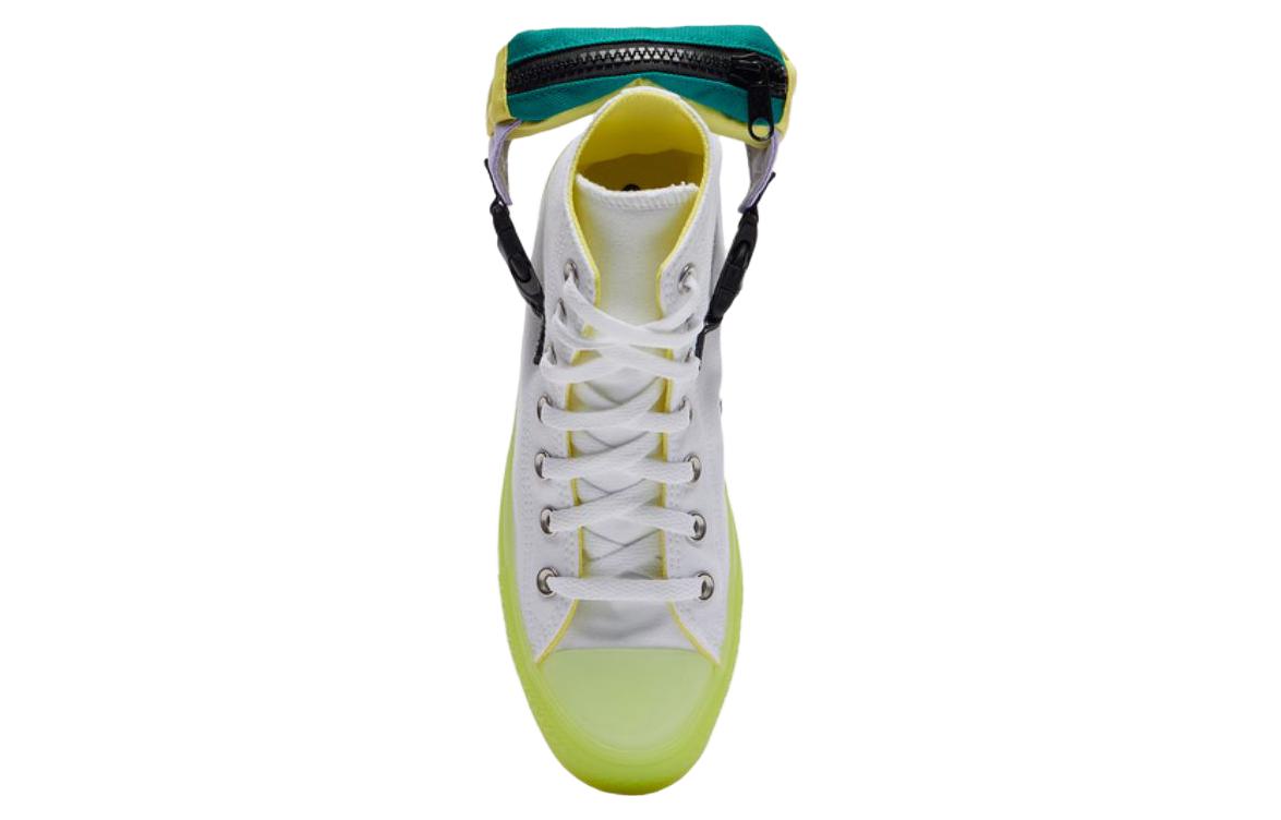 (WMNS) Converse Chuck Taylor All Star Buckle Up High Top 'White Volt' 569032C