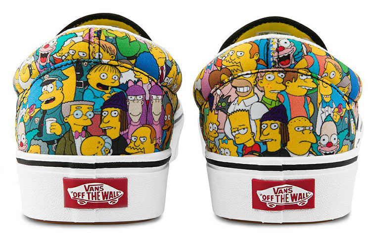 Vans The Simpsons x ComfyCush Slip-On 'Springfield' VN0A3WMD1TJ