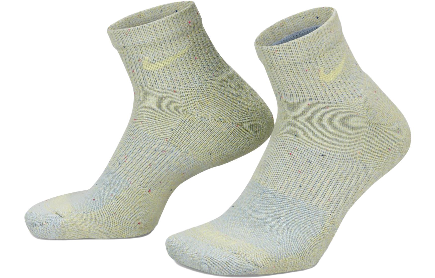 Nike Everyday Plus Cushioned Training Ankle Socks 'Green Yellow' DR5295-908