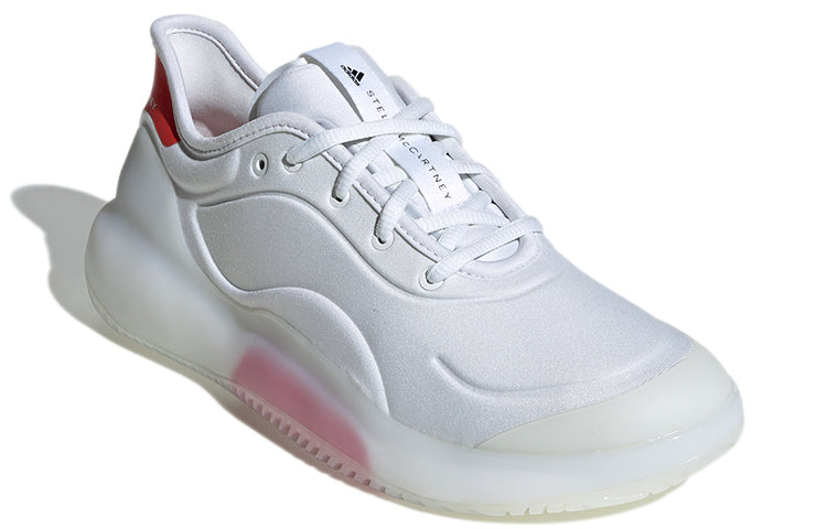 (WMNS) adidas Court Boost x Stella McCartney 'White Active Red' EE4017