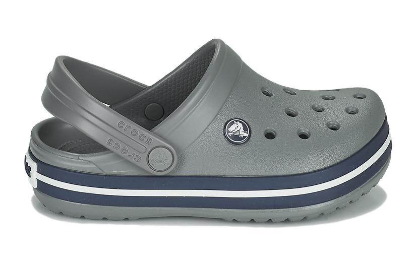 (GS) Crocs Crocband Clogs 'Grey Blue' 207006-05H
