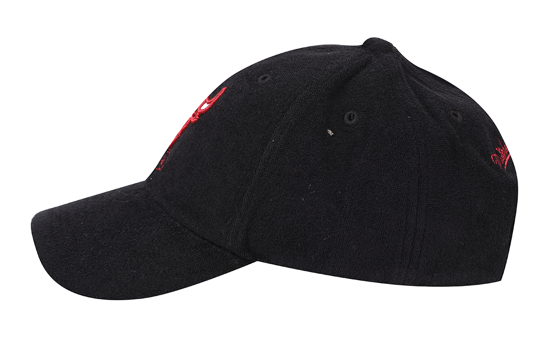 Mitchell & Ness x NBA Terry Cloth Strapback 'Chicago Bulls' HLUX4338-CBUYYPPPBLCK