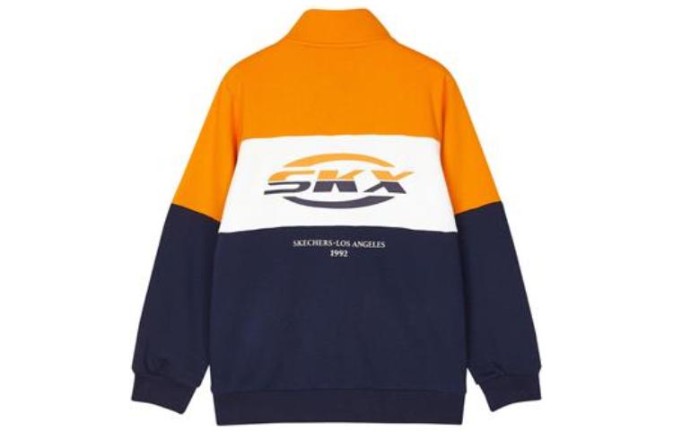 (GS) Skechers SKX Sport Set 'Navy White Orange Grey' P122B017