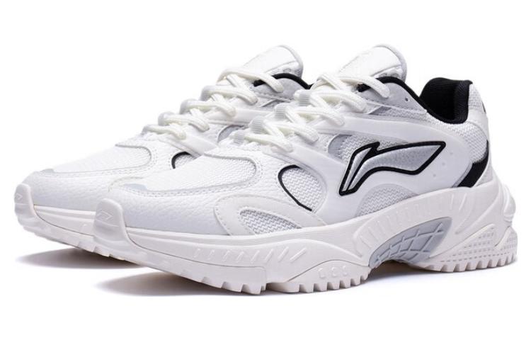 (WMNS) Li-Ning Star Wind 'White Black' AGCT150-2