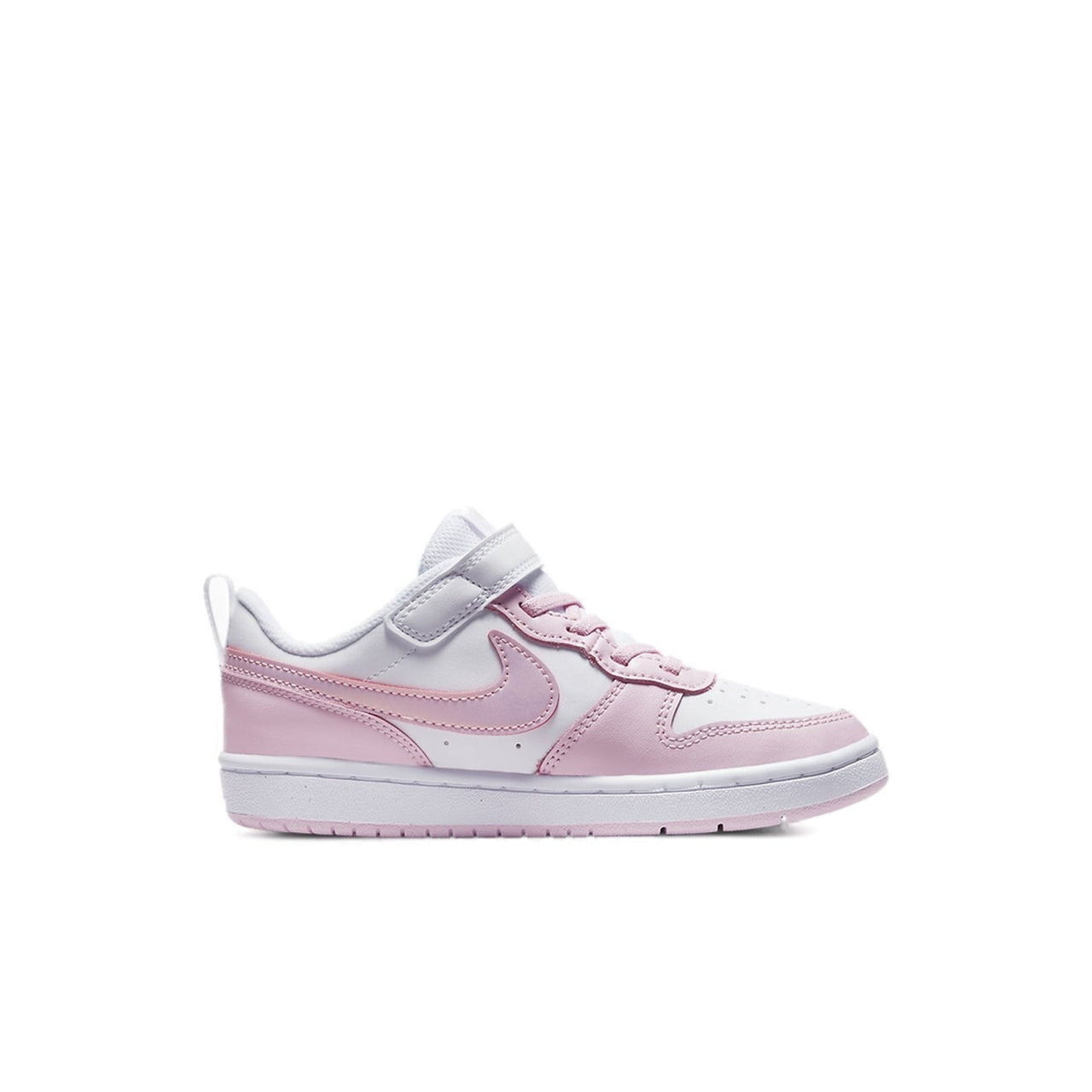 (PS) Nike Court Borough Low 2 'White Pink Foam' DQ0473-100