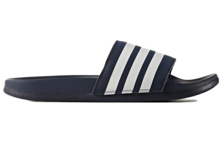 (WMNS) adidas Adilette Cloudfoam Plus Stripes 'Blue White' DA9340