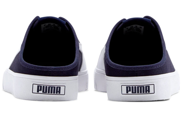 PUMA Bari Mule Low Tops Casual Skateboarding Shoes Navy Blue 371318-03