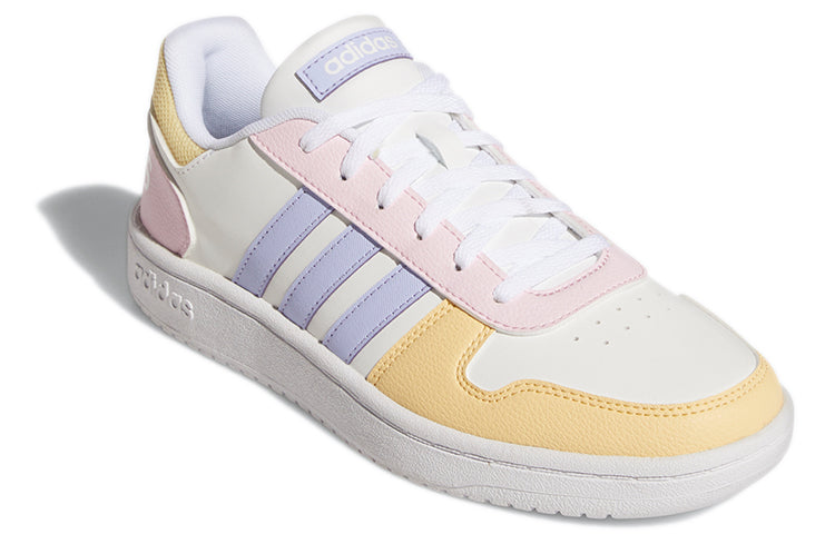 (WMNS) adidas Hoops 2.0 'White Yellow Pink' GY5903