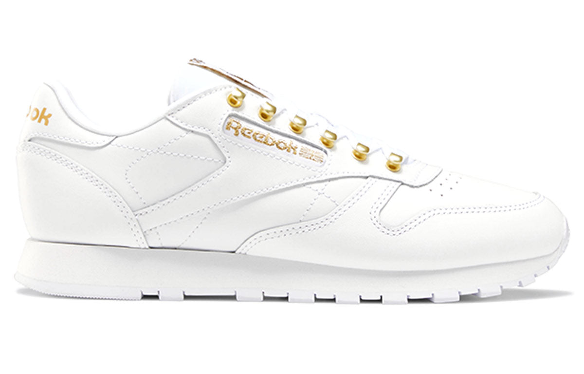 (WMNS) Reebok Classic Leather White/Gold FV1077