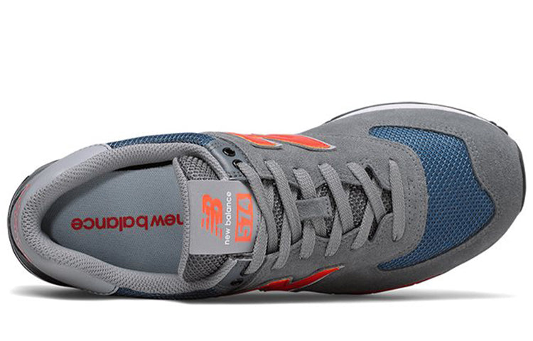 New Balance 574 Series Grey/Orange ML574NFO