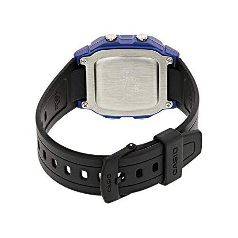 CASIO Sports Quartz Waterproof Analog Mens Blue Digital W-800HM-2A
