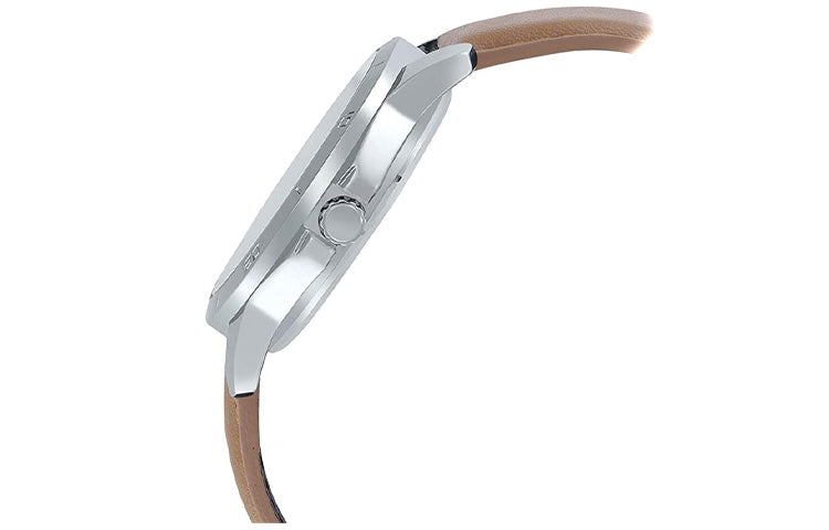 CASIO Analog 'Caramel brown' MTP-V004L-1B2