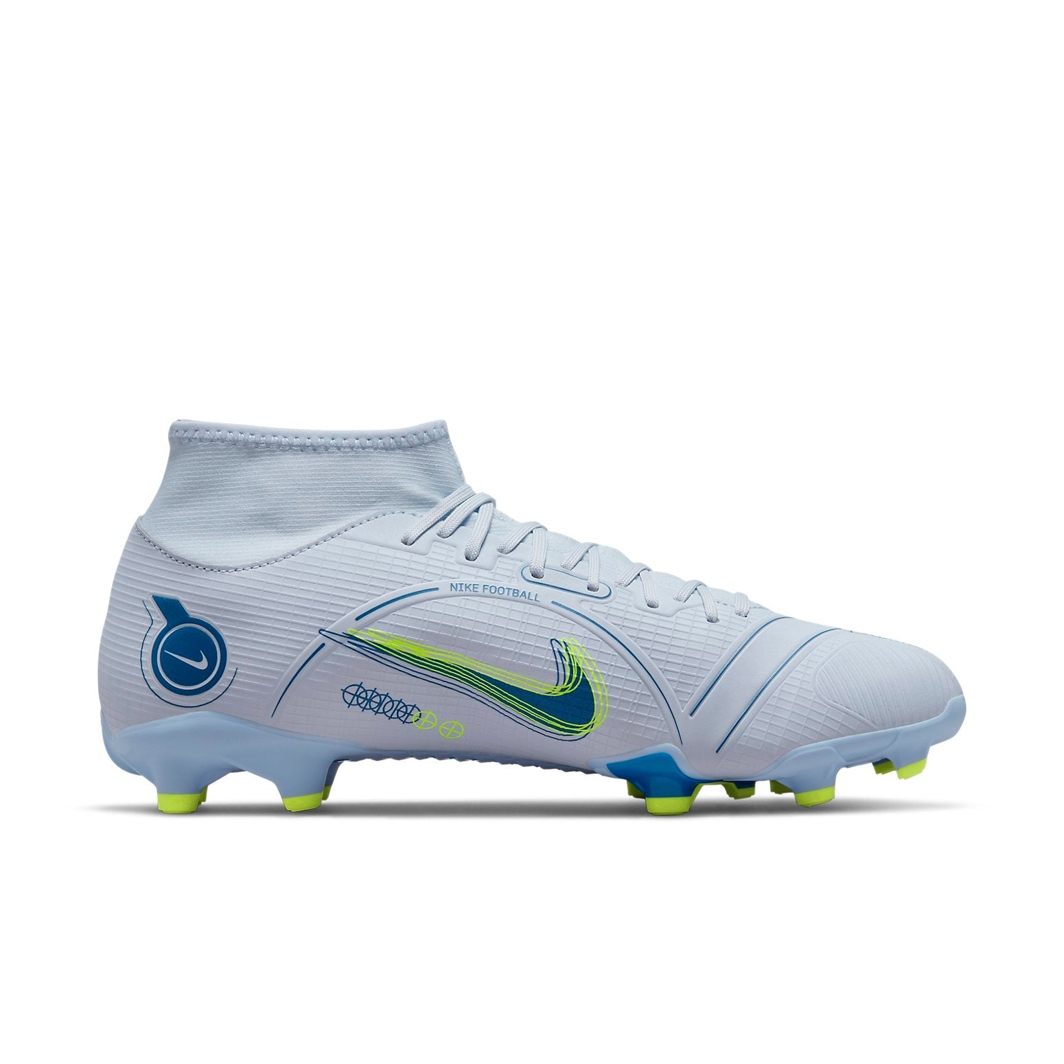 Nike Mercurial Superfly 8 Academy MG 'Grey Light Marine' DJ2873-054