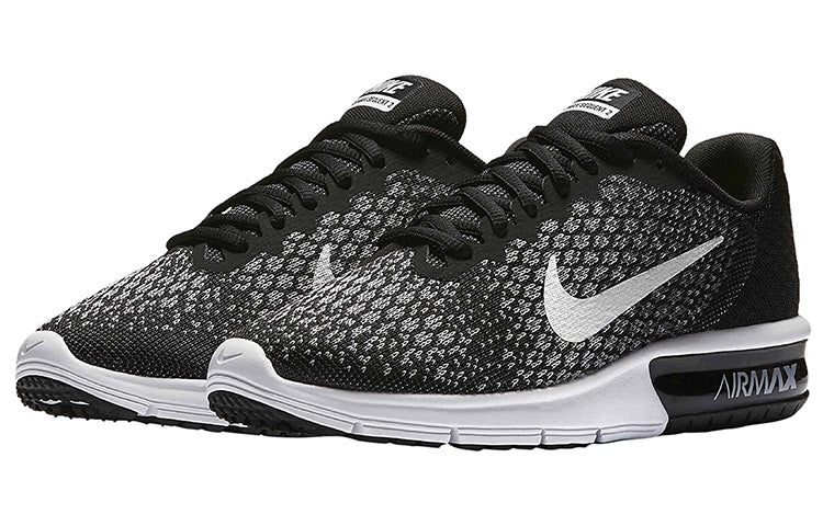 (WMNS) Nike Air Max Sequent 2 'Black White' 852465-002