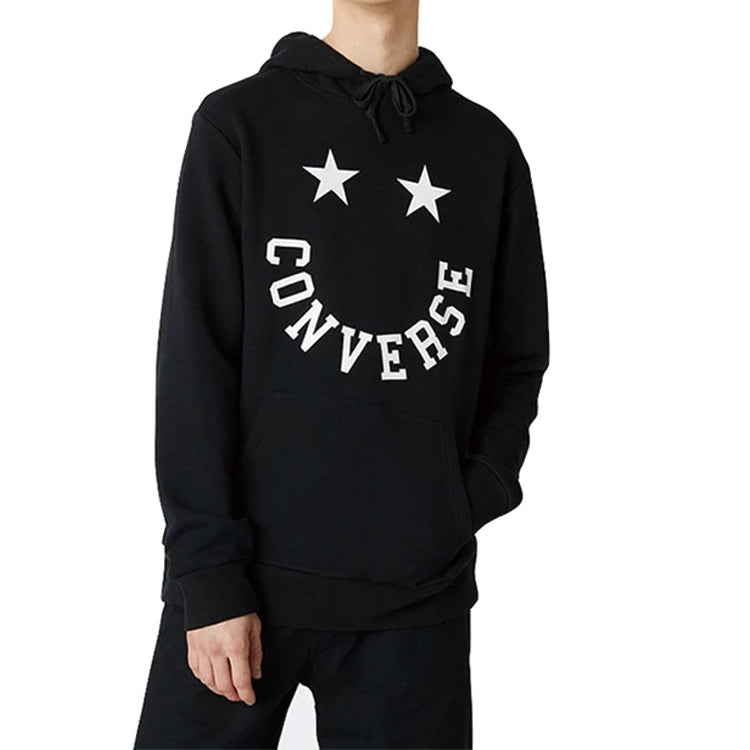 Converse Men's Graphic Pullover in Converse Black 10018351-A03