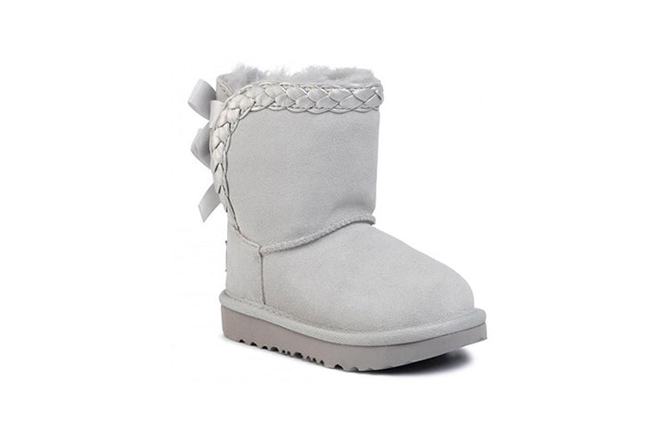 (PS) UGG Classic Short II Snow Boots Gray 1103617T-GRV