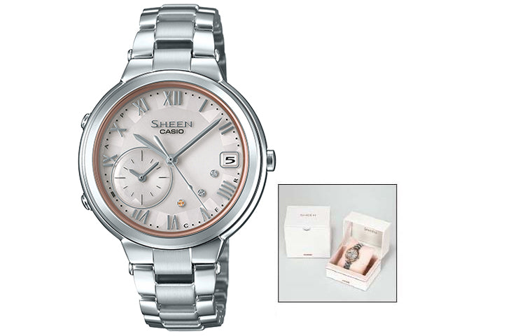 CASIO SHEEN TIME RINGSeries es Blue/ Silver Digital SHB-200AD-4A