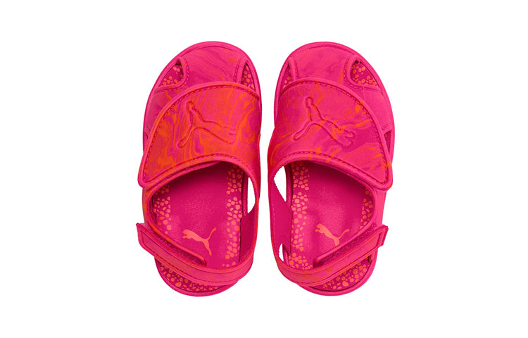 (PS) PUMA Summer Sandals 2 Marble Minimalistic Casual Open Toe Pink 369498-03