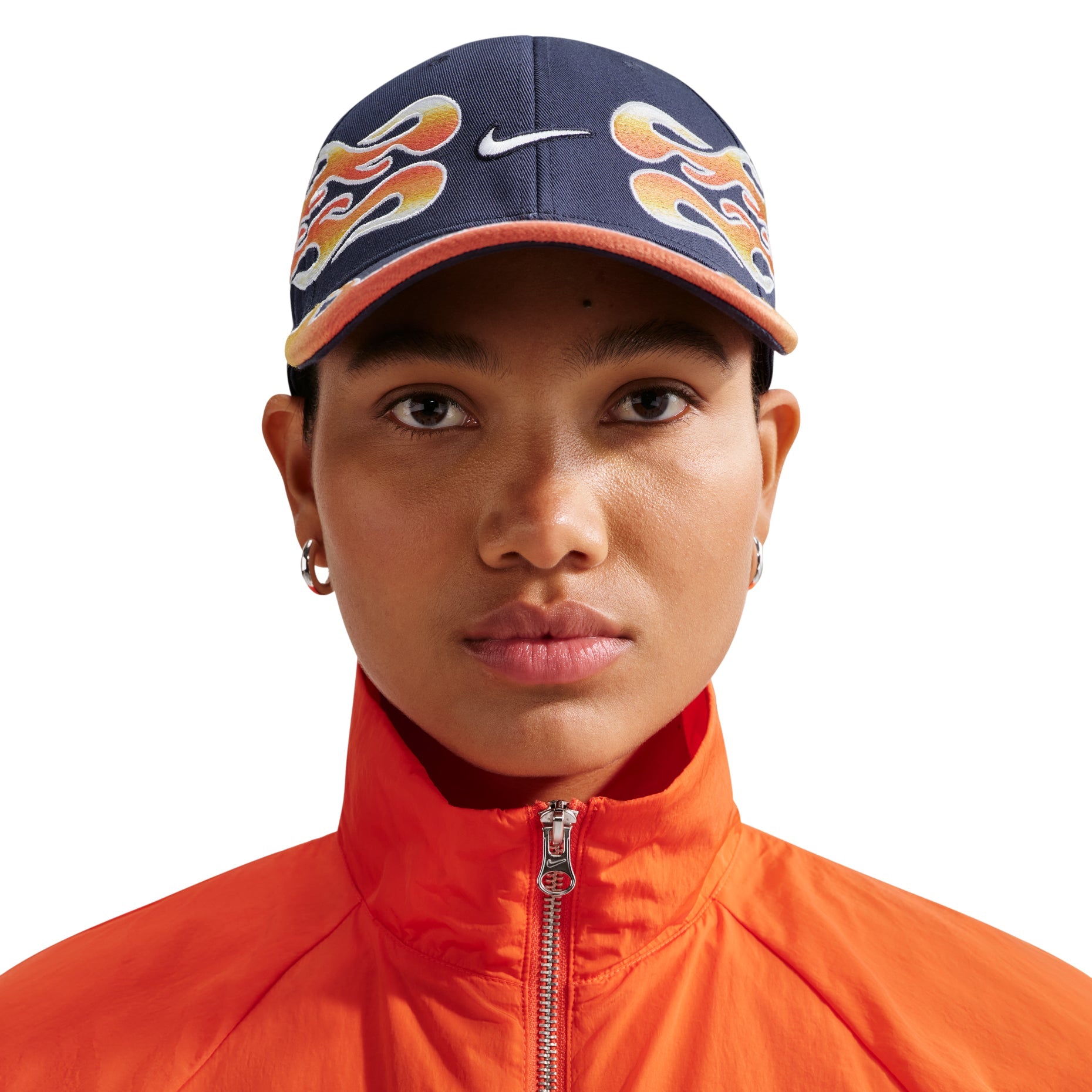 Nike Club Semi-Structured OG Flame Cap 'Midnight Navy' IH9258-410