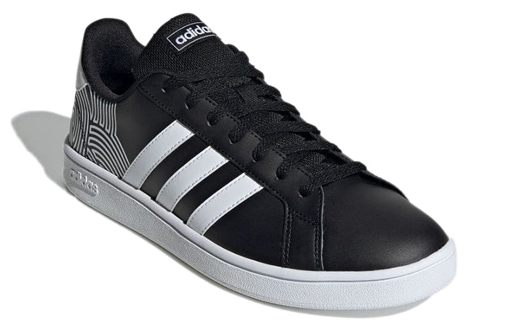 adidas neo Grand Court 'Black White Grey' FX9294