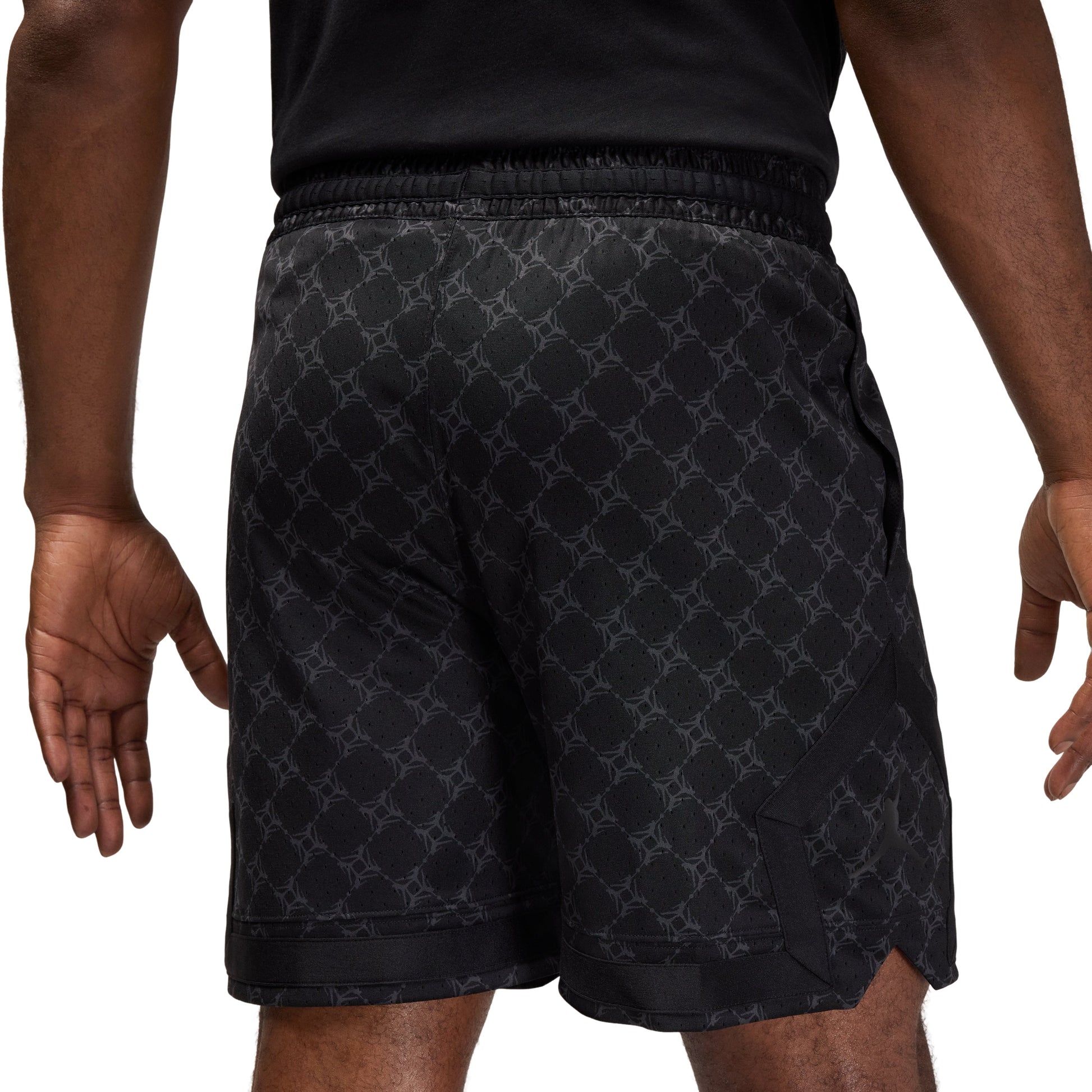 Air Jordan Sport Dri-FIT Printed Diamond Shorts 'Black' HQ8663-010