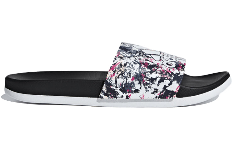 (WMNS) adidas Adilette Comfort 'Black White' B43827