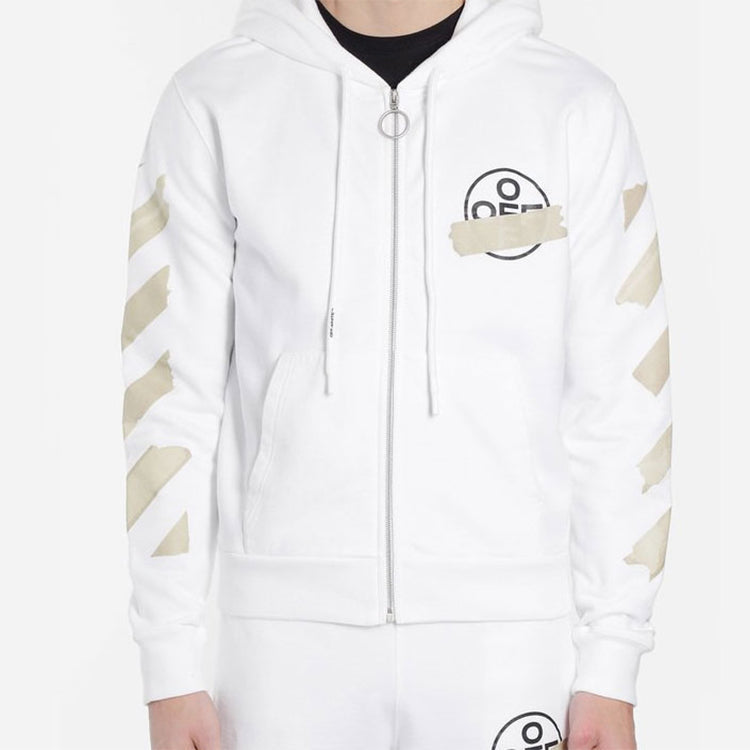 Off-White SS20 Arrows Sketch Mens Logo Sweater Tape OMBE001R20E300020148