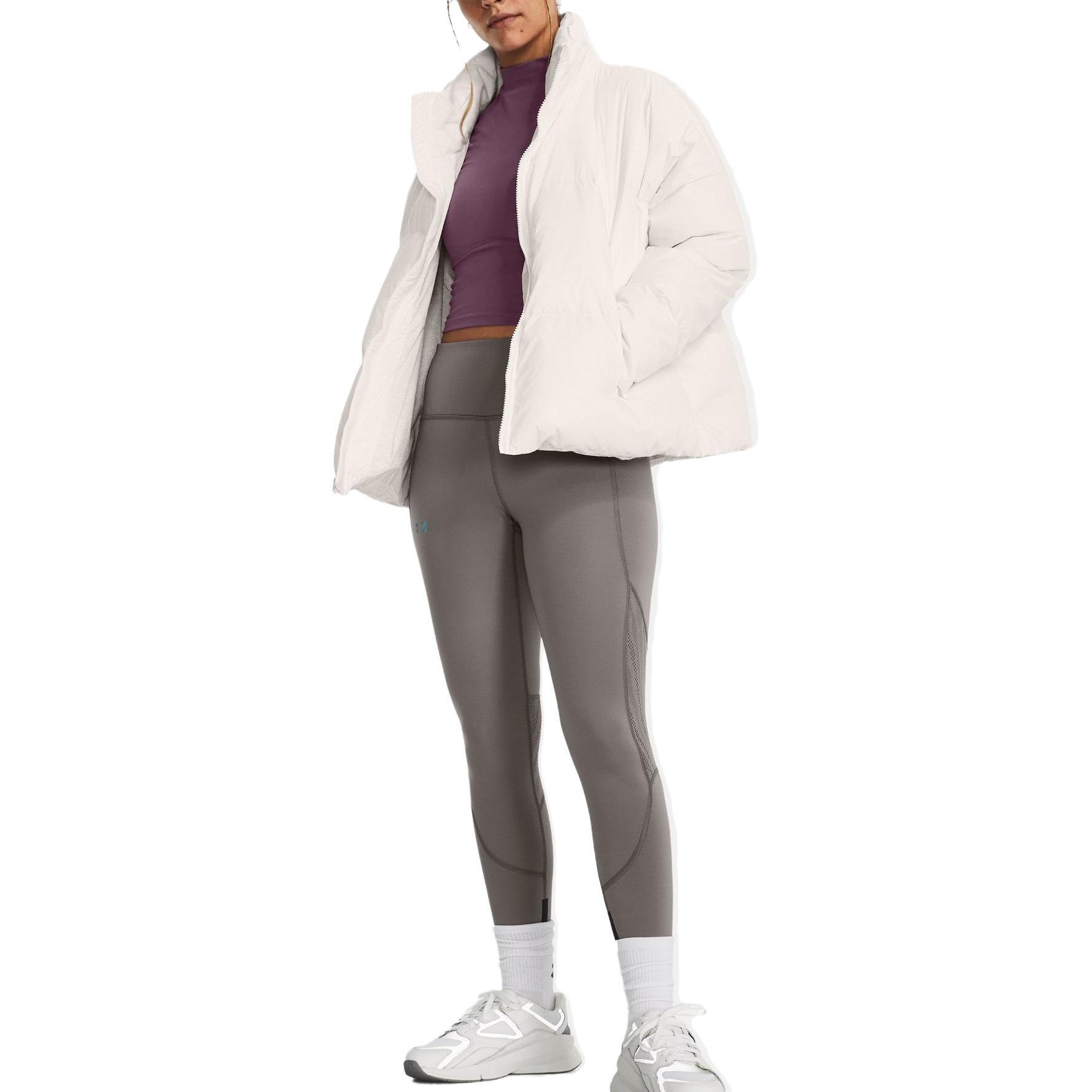 (WMNS) Under Armour ColdGear Infrared Down Jacket 'White' 1378858-112