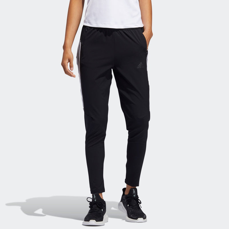 (WMNS) adidas 3-Stripes Pants Asia Sizing 'Black White' EA3235