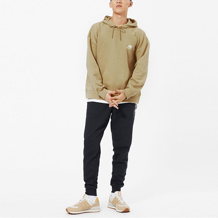 New Balance Logo Hoodie Asia Sizing 'Khaki' AMT13341-HNA