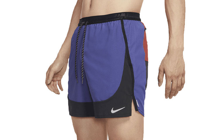 Nike Flex Stride Wild Run TrainingSport Muli-Functional Pockets Fast-Dry Shorts Men s PurpleGrey Purplegray DA0992-510