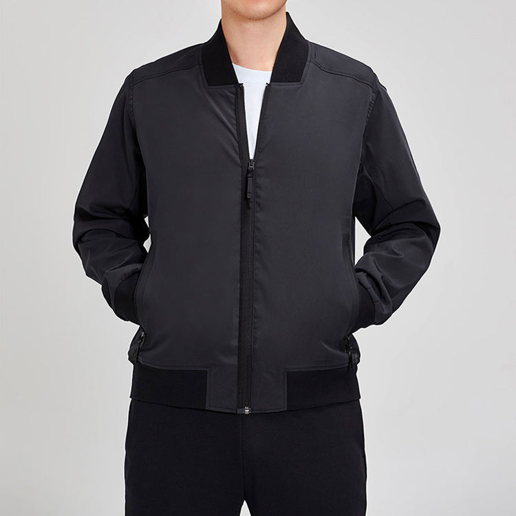 Men's adidas Casual Sports Stylish Woven Jacket Black DW4554