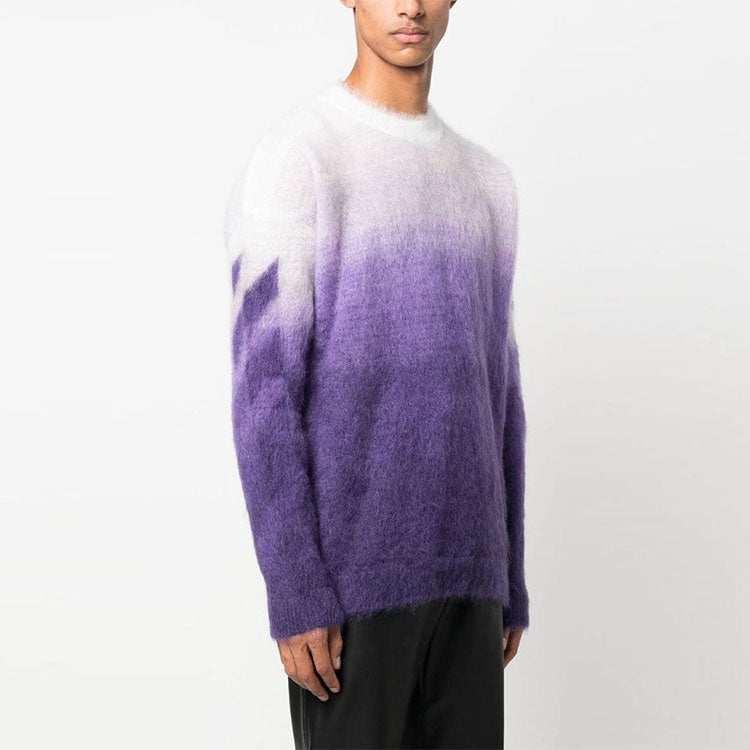 Off-White Arrows Motif Long-Sleeved Sweater OMHE098S23KNI0013737