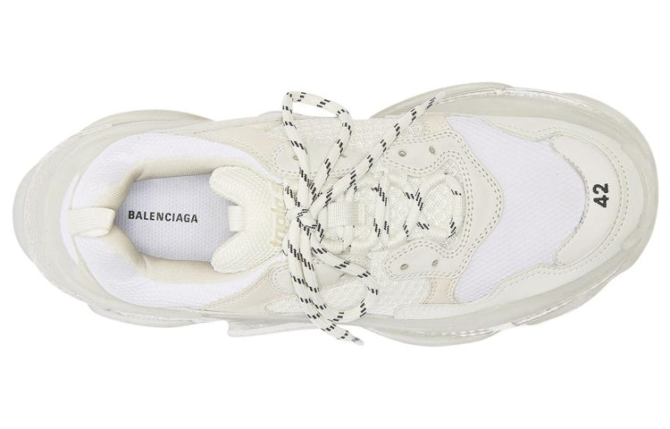Balenciaga Triple S Sneaker 'Clear Sole - White' 541624W2FB19000