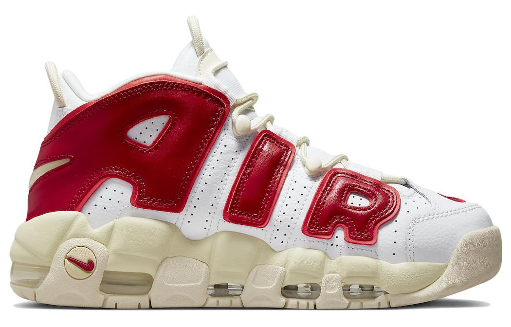 (WMNS) Nike Air More Uptempo 'White Red Sail' FN3497-100