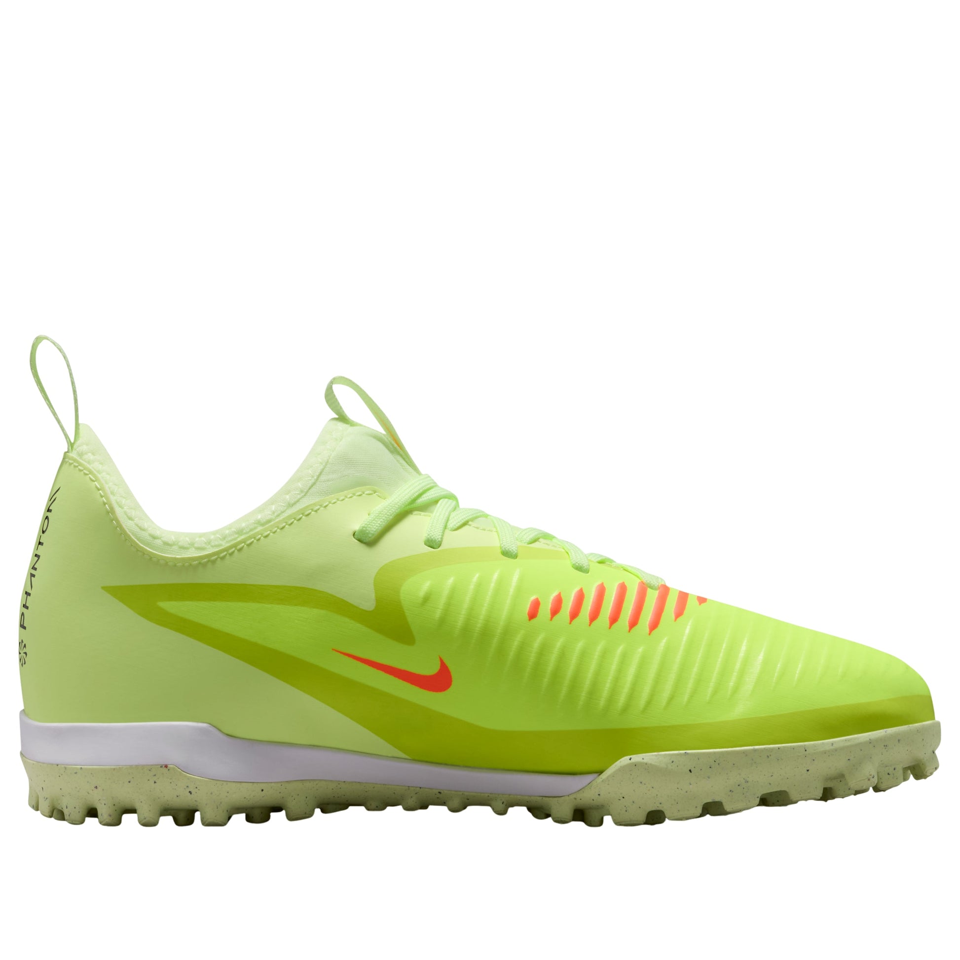 (GS) Nike Jr. Phantom 6 Low Academy TF 'Hyper Crimson Limelight' HQ2038-800