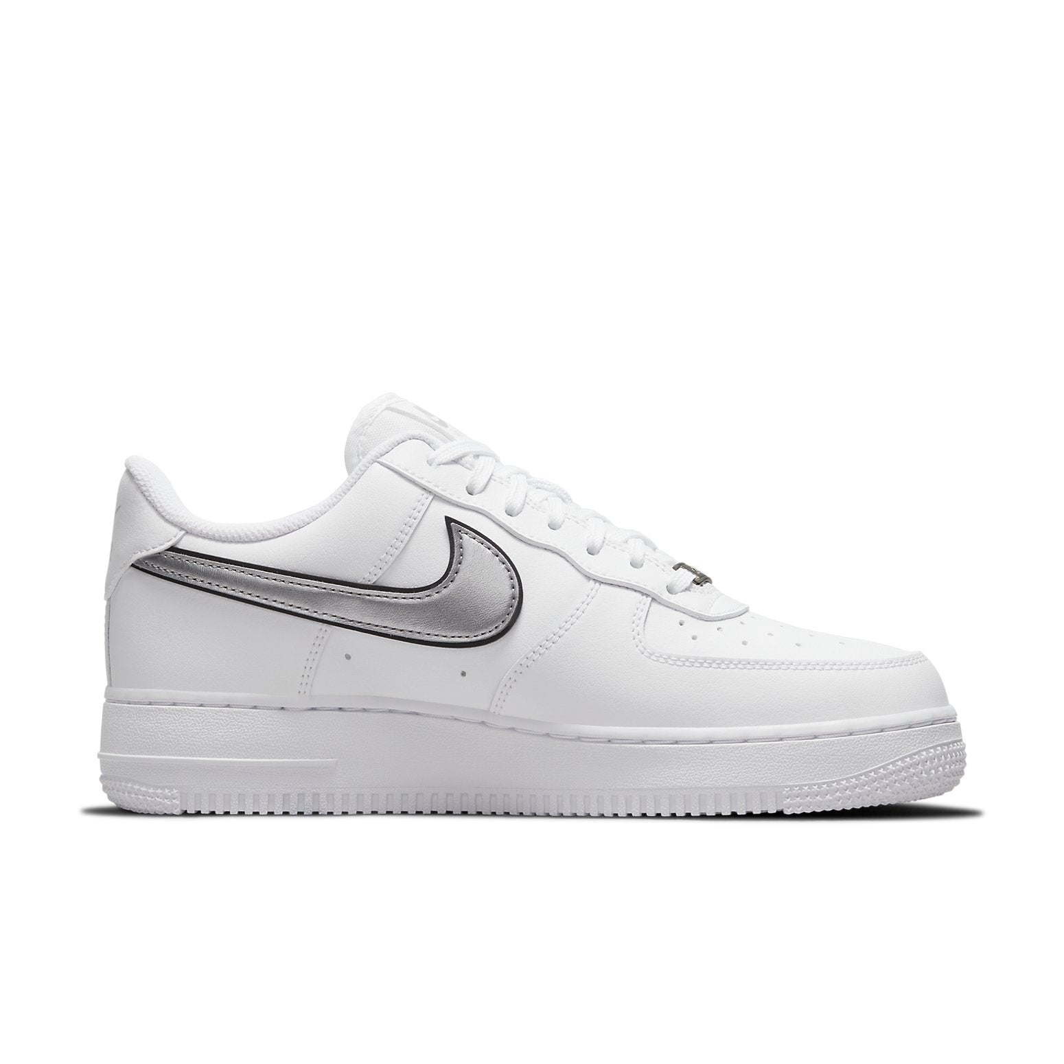 (WMNS) Nike Air Force 1 '07 Essential 'White Metallic Silver' DD1523-100