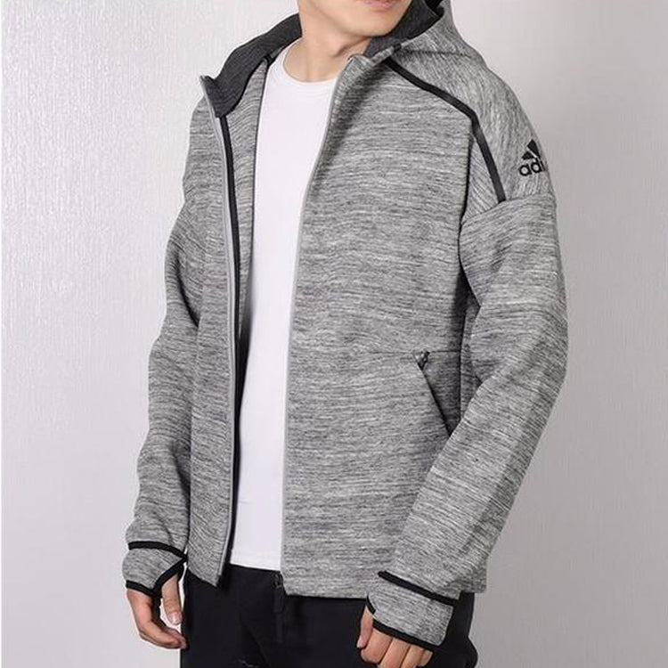 adidas Z.N.E. Storm Jacket 'Grey Black' DY5759