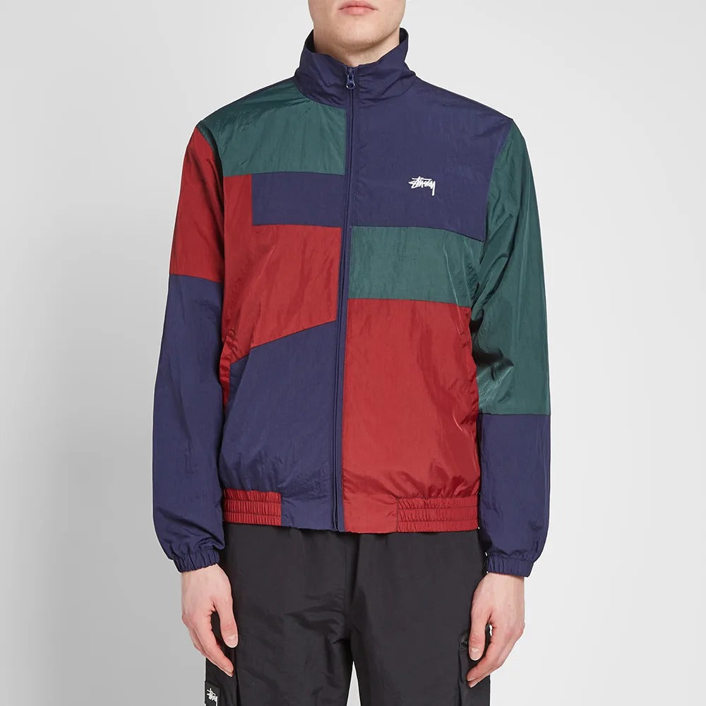 Stussy Unisex Panel Track Jacket Multicolor 115456