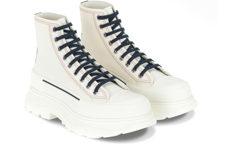 Alexander McQueen Tread Slick High Sneakers 'Off-White' 662681W4MV49791