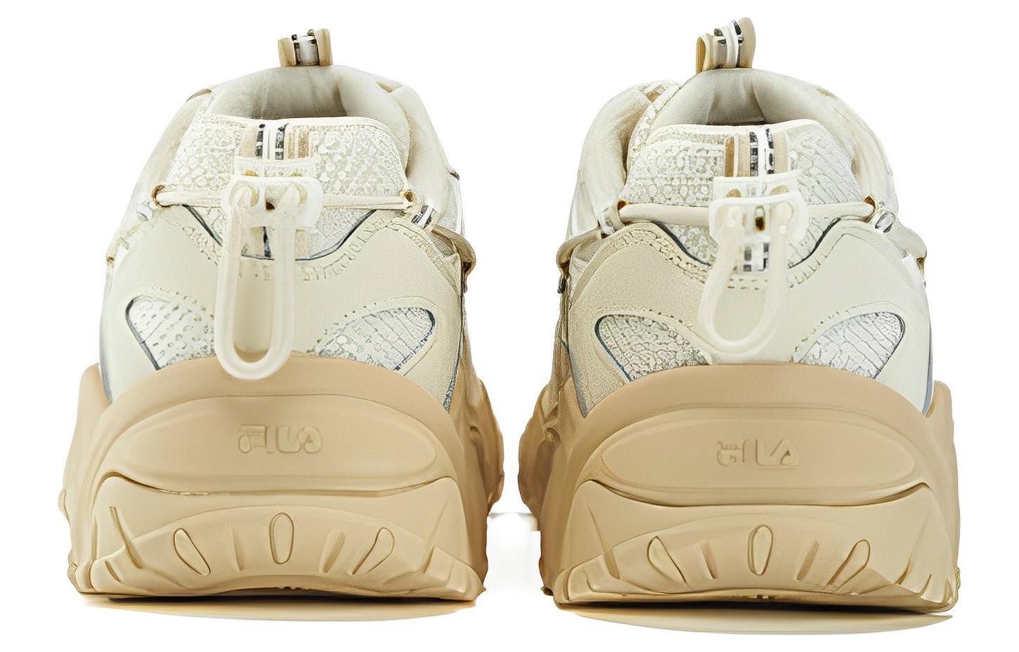 (WMNS) FILA Fluid 4 Sneakers 'Cream White Beige' F12W332113FAC