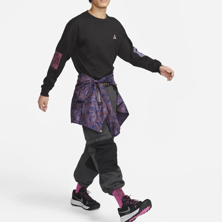 Nike ACG Long Sleeve T-Shirt 'Black' DX9453-010