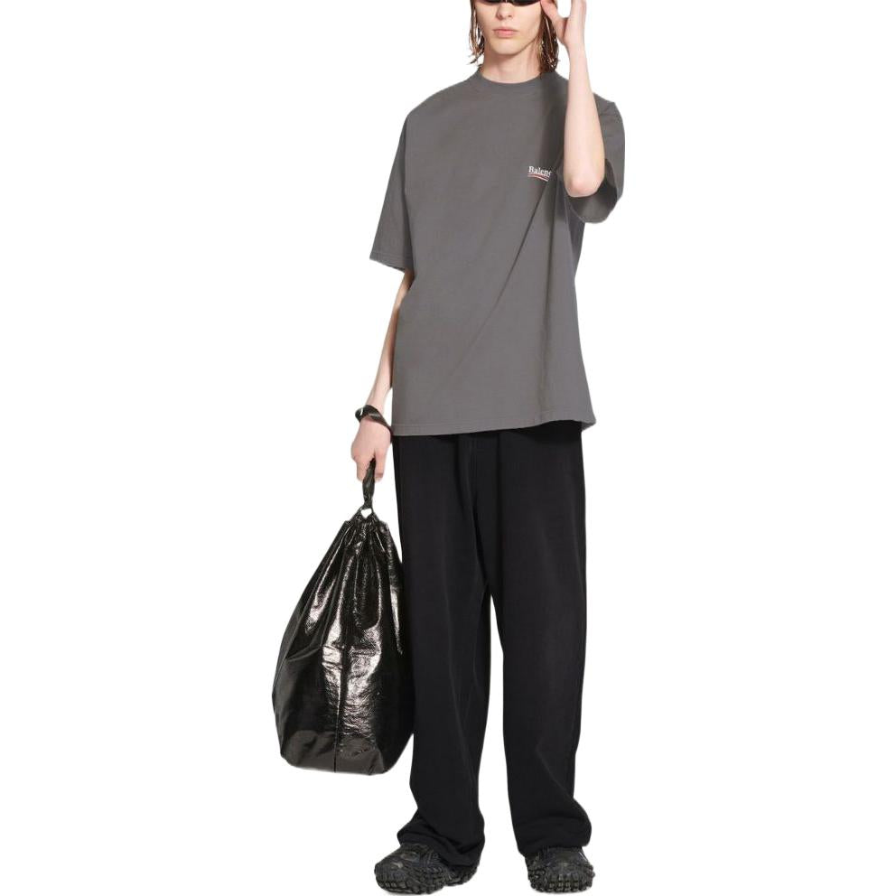 Balenciaga Political Campaign T-Shirt 'Grey' 641675TNVG51227