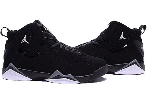 (GS) Air Jordan True Flight 'Black Metallic Gold' 343795-010