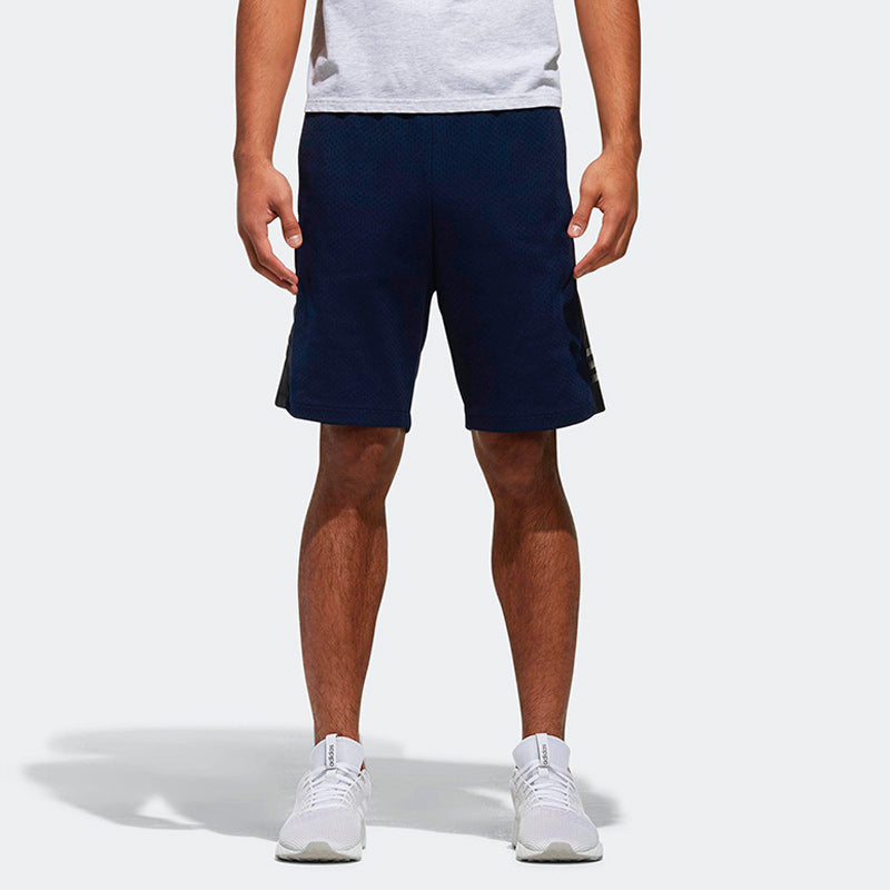 adidas neo M Cs Cnt Gr St2 Casual Breathable Sports Knit Shorts Blue DN7414
