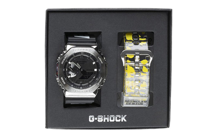 CASIO G-Shock Analog 'Black White' GM2100-1AER-MONCLER