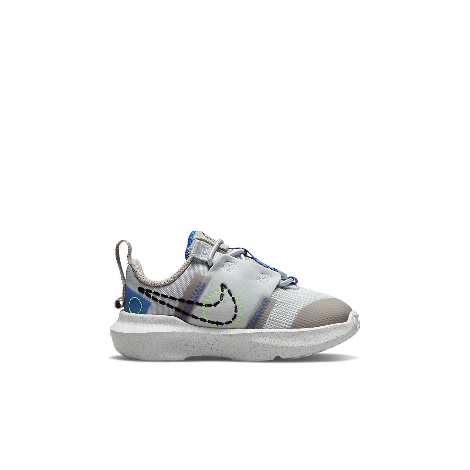 (TD) Nike Crater Impact Low-Top Running Shoes Grey DB3553-020
