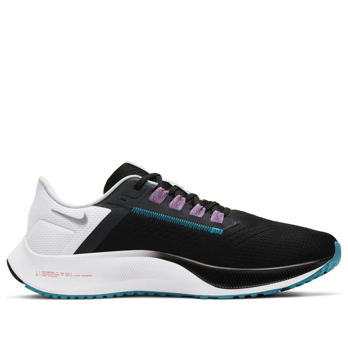 Nike Air Zoom Pegasus 38 'Black Metallic Silver' CW7356-003
